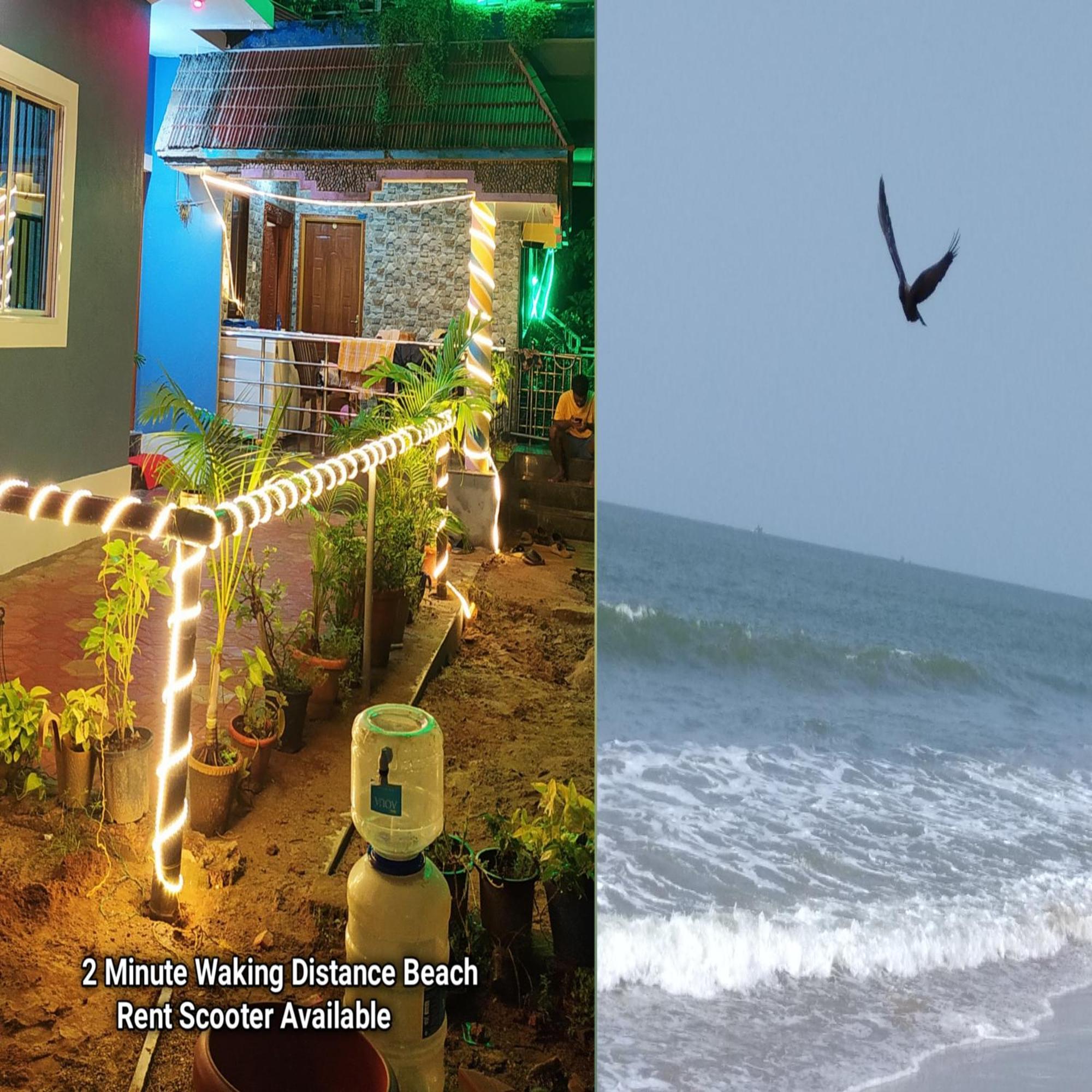Ratnakar Arundekar Home Stay In Beach Side Ac Room Гокарна Екстер'єр фото